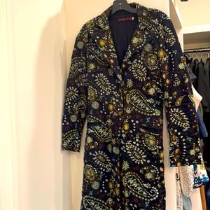 Fabulous embroidered Johnny Was coat
